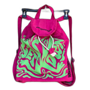 Glastonbury the Guardian backpack 2015.